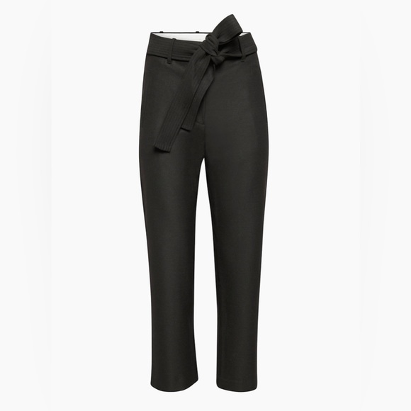 Aritzia high waisted linen pant - Picture 3 of 6